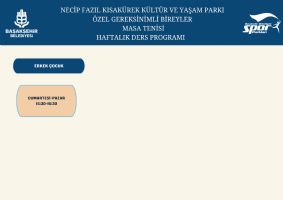 Ders Program