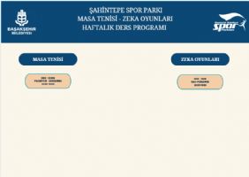 Ders Programı
